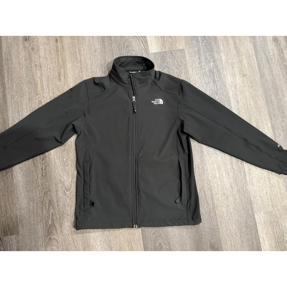 The North Face Apex Bionic Softshell Jacket Black Full Zip Women Large L
